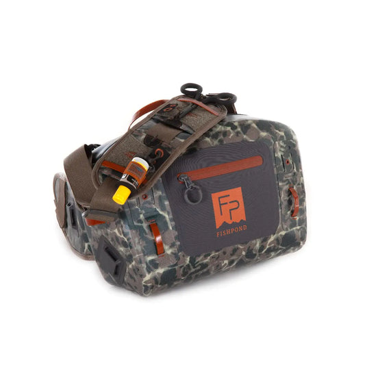 fishpond Thunderhead Submersible Lumbar- Eco Riverbed Camo