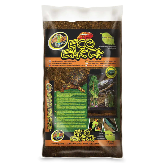 Zoo Med Eco Earth Loose Coconut Fiber Substrate 24 qts.