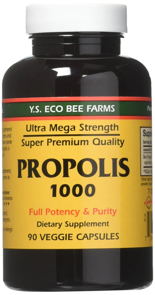 YS Eco Bee Farms Propolis 1000 - 90 Count (Pack of 3)